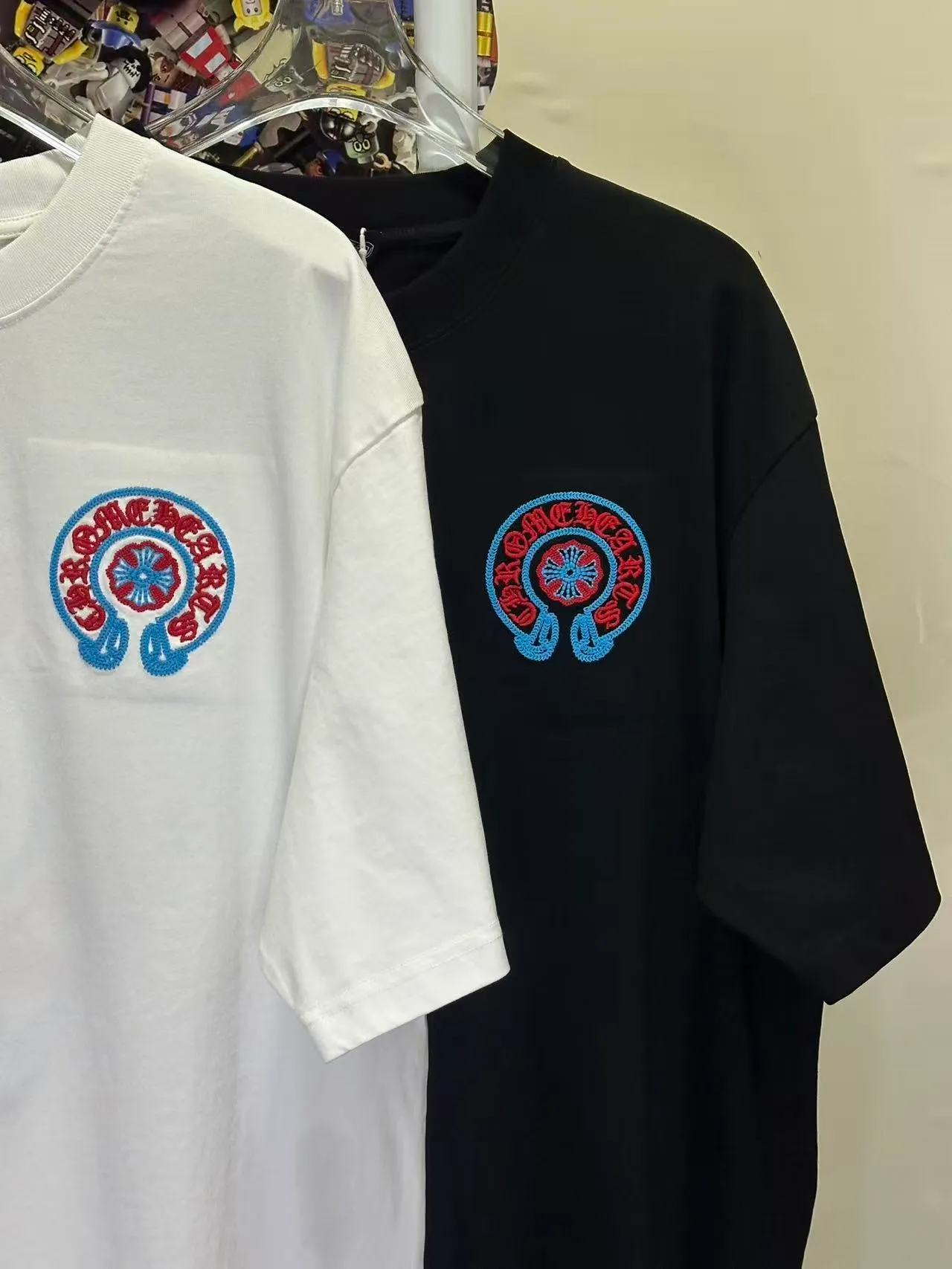 Come Hearts 3D ， Classic Logo ， 。 ： 🪡 ➕ ：Black White SIZE：S-XXL